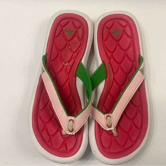 Rare Adidas Fit Foam Comfort Flip Flops - Picture 2 of 6